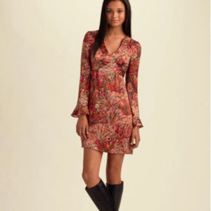 Nanette Lepore Beaujolais “Cedarwood” silk sheath